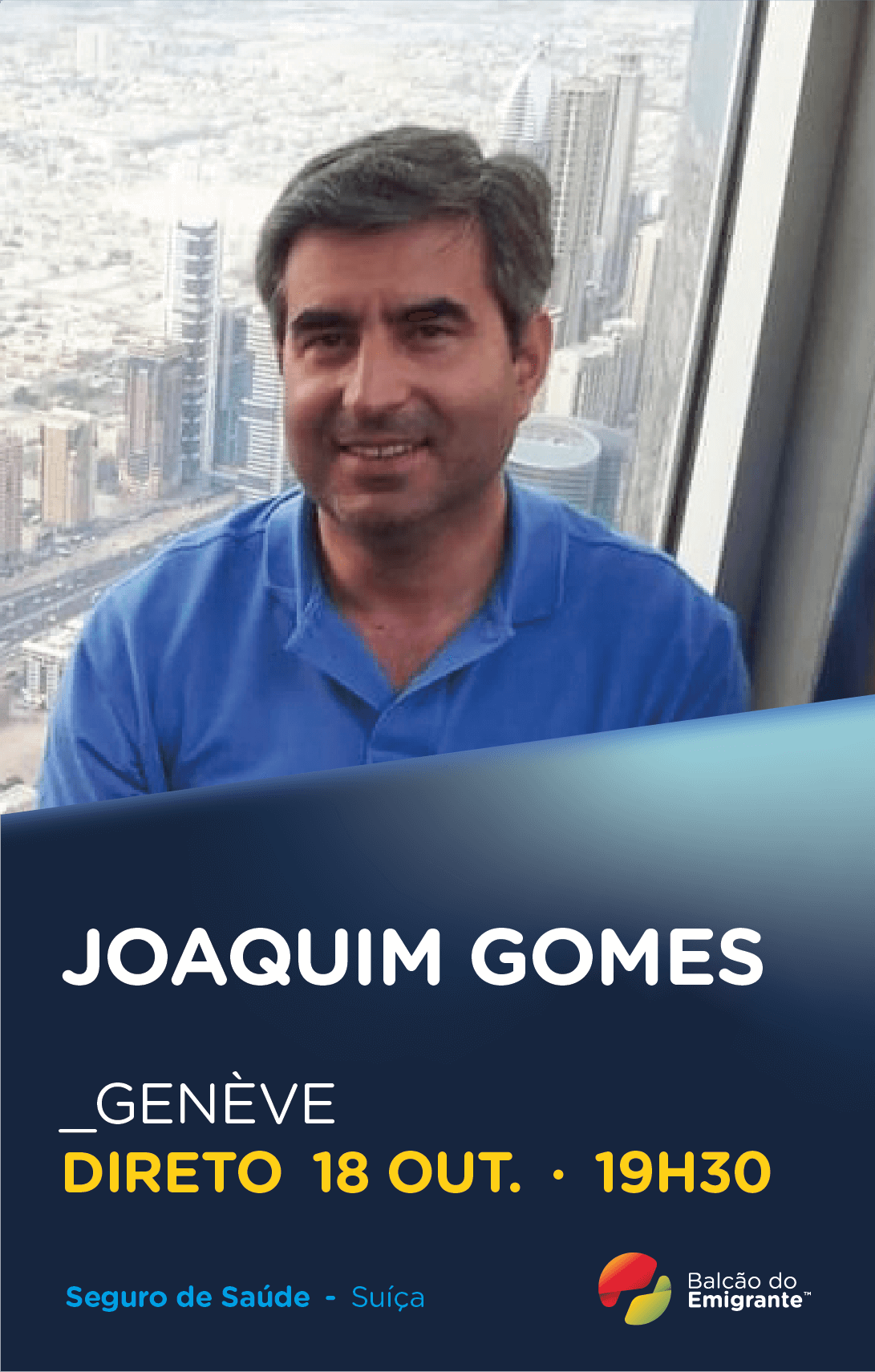 [:pt]Joaquim Gomes - Especialista em Seguro de Saúde em Genève[:]